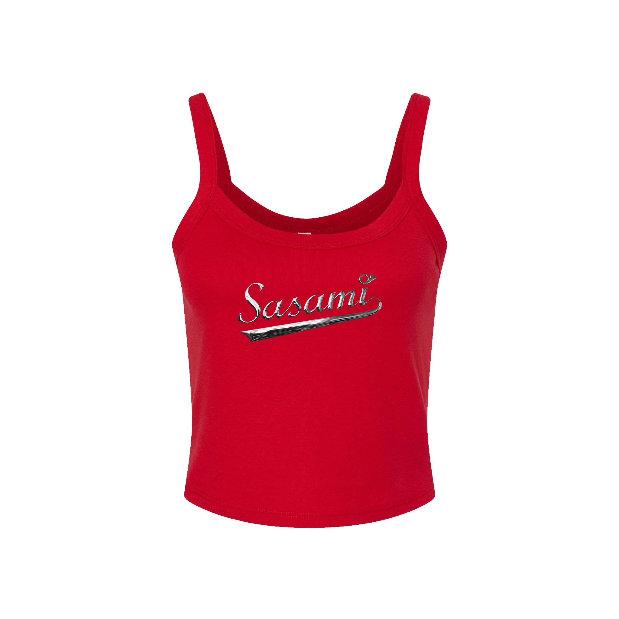 Slugger Spaghetti Strap Tank – SASAMIASHWORTH Slugger Spaghetti Strap Tank – SASAMIASHWORTH